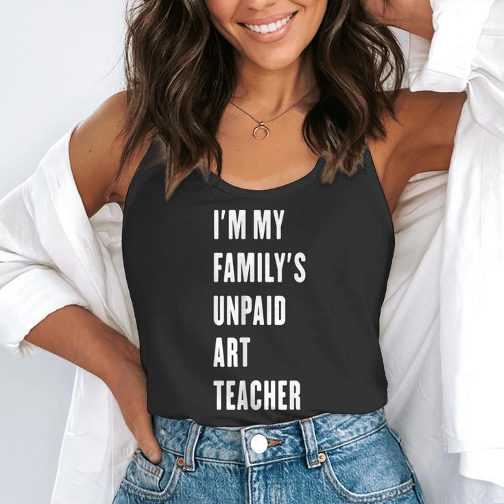 Funny Art Teacher Flowy Tank, funny gift