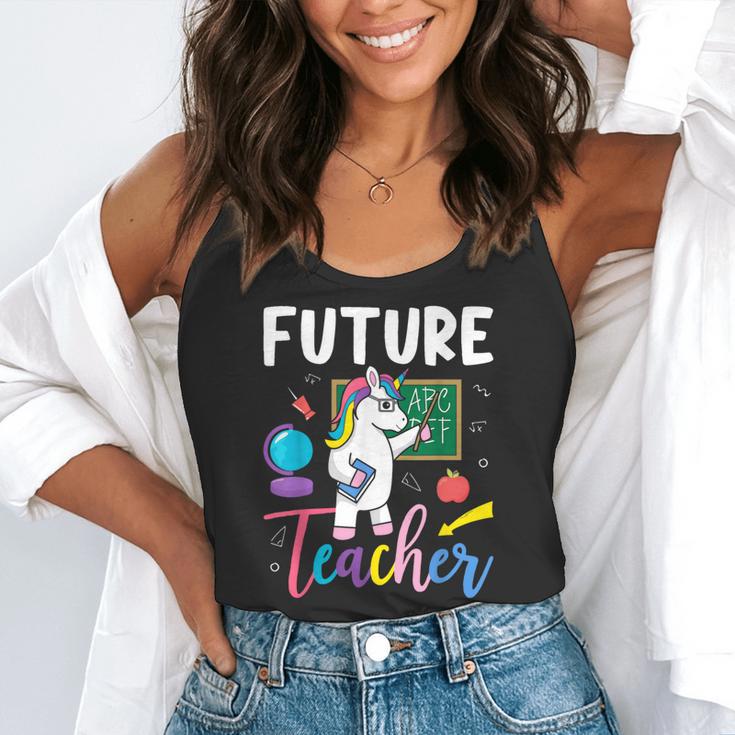 Future Teacher School Teacher Female Flowy Tank, funny gift Future Teacher School Teacher Female Flowy Tank, funny gift