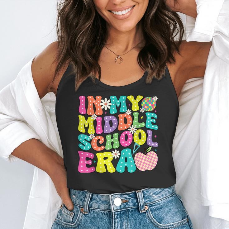 Groovy In My Middle School Era Back To School Teacher Flowy Tank, funny gift Groovy In My Middle School Era Back To School Teacher Flowy Tank, funny gift