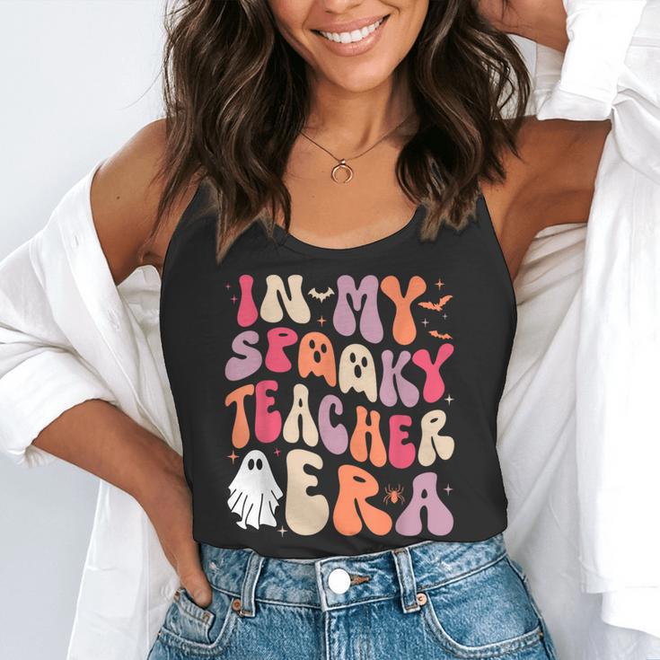 Groovy In My Spooky Teacher Era Halloween Party Boo Flowy Tank, funny gift Groovy In My Spooky Teacher Era Halloween Party Boo Flowy Tank, funny gift