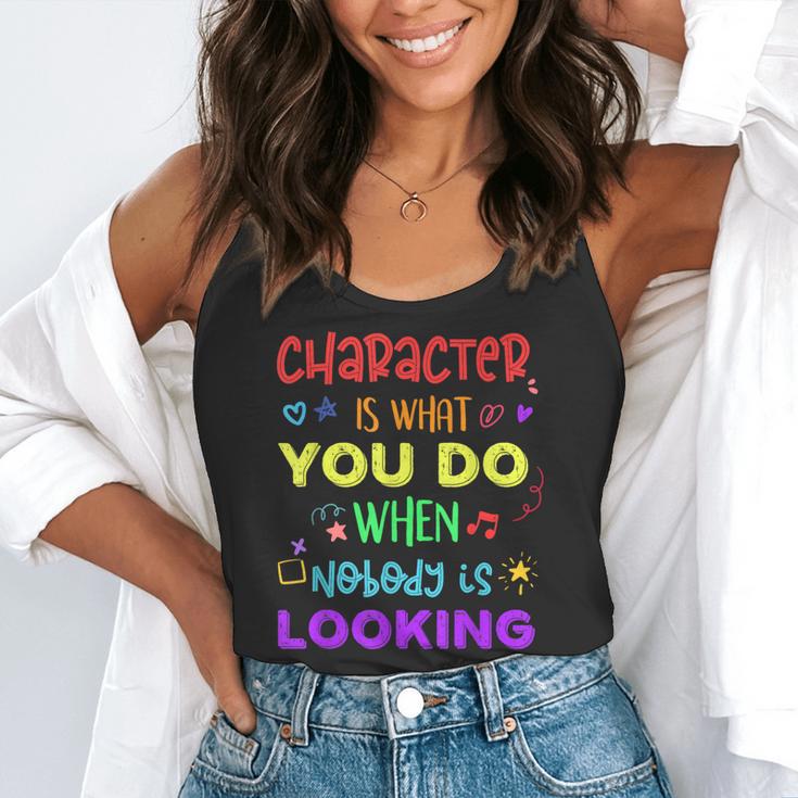 Growth Mindset Teacher Positive Message Inspirational Quote Flowy Tank, funny gift