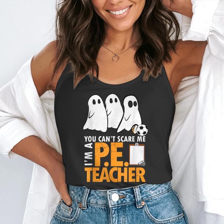 Halloween PE Teacher Shirt Can't Scare Me Flowy Tank, funny gift Halloween PE Teacher Shirt Can't Scare Me Flowy Tank, funny gift