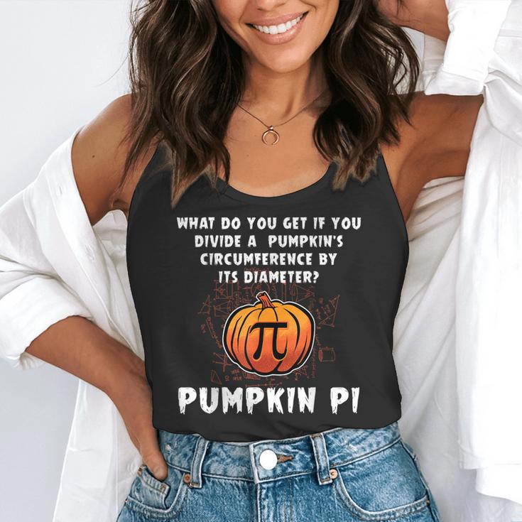 Halloween Pumpkin Pi Math Geometry Teachers Students For Men Women Kids Flowy Tank, funny gift