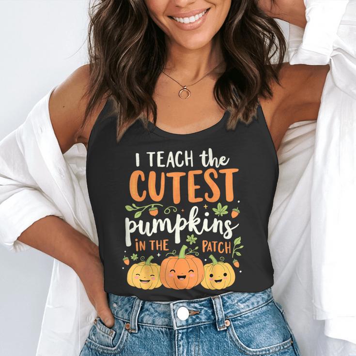 Halloween Teacher I Teach The Cutest Pumpkins In The Patch Flowy Tank, funny gift Halloween Teacher I Teach The Cutest Pumpkins In The Patch Flowy Tank, funny gift