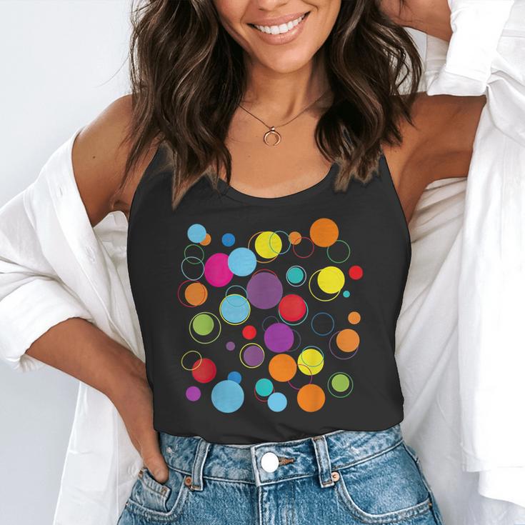 Happy Dot Day Colorful Polka Dot Art Teacher Student Kids Flowy Tank, funny gift Happy Dot Day Colorful Polka Dot Art Teacher Student Kids Flowy Tank, funny gift