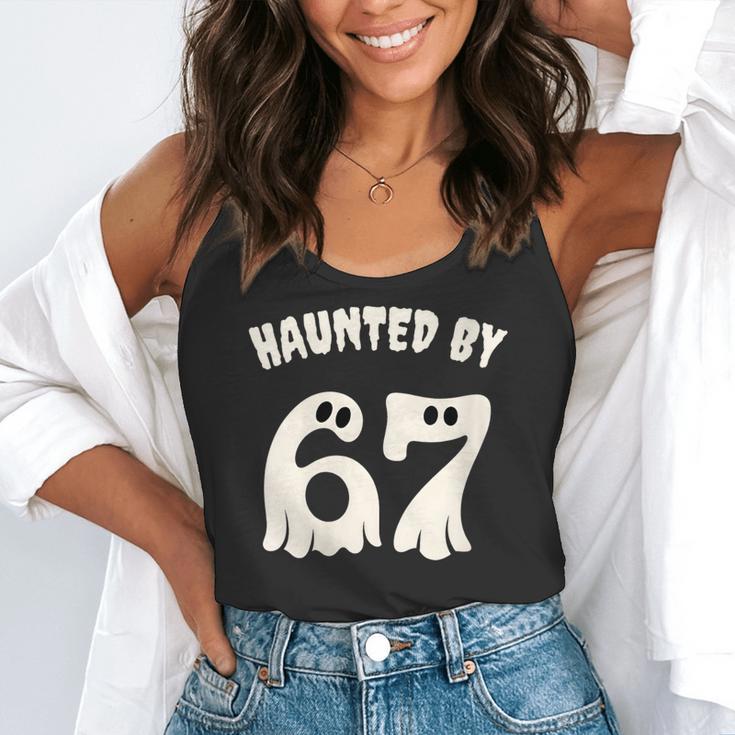 Haunted By 67 Teacher Halloween 6 7 Shirt Flowy Tank, funny gift Haunted By 67 Teacher Halloween 6 7 Shirt Flowy Tank, funny gift