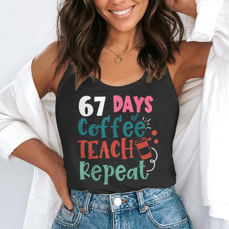 Humor Meme 67 Days Of School Coffee Lover Educator Teacher Flowy Tank, funny gift Humor Meme 67 Days Of School Coffee Lover Educator Teacher Flowy Tank, funny gift
