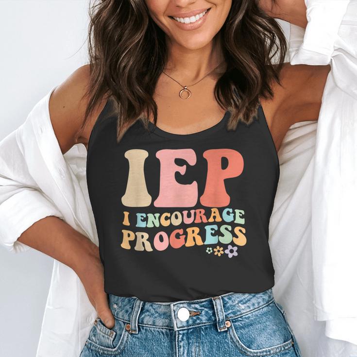 IEP I Encourage Progress Special Education Teacher Graphics Flowy Tank, funny gift IEP I Encourage Progress Special Education Teacher Graphics Flowy Tank, funny gift