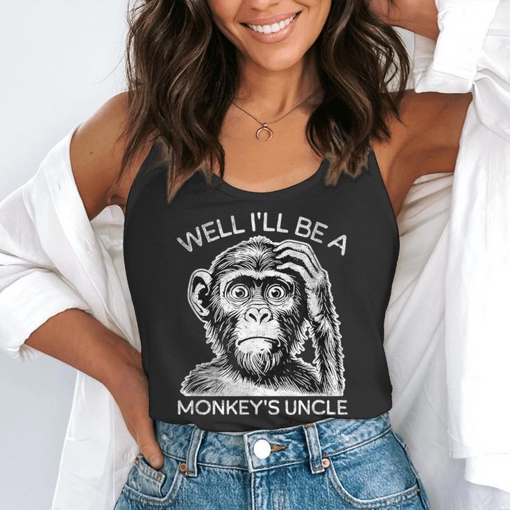 Well I'Ll Be a Monkey's Uncle Teacher And Student Flowy Tank, funny gift