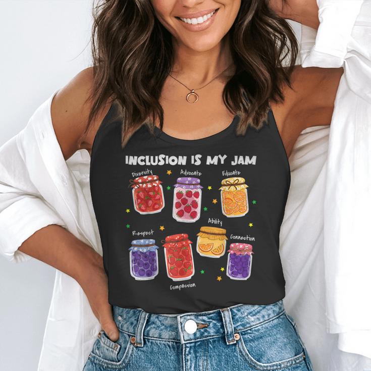 Inclusion Is My Jam Special Education Teacher Para Autism Flowy Tank, funny gift Inclusion Is My Jam Special Education Teacher Para Autism Flowy Tank, funny gift