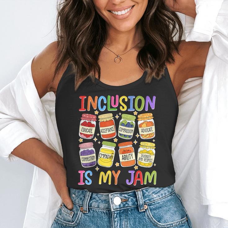 Inclusion Is My Jam SPED Teacher Special Education Teacher Flowy Tank, funny gift Inclusion Is My Jam SPED Teacher Special Education Teacher Flowy Tank, funny gift