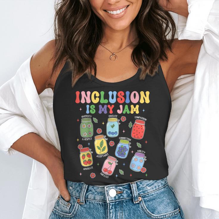 Inclusion Is My Jam SPED Teacher Special Education Life Flowy Tank, funny gift