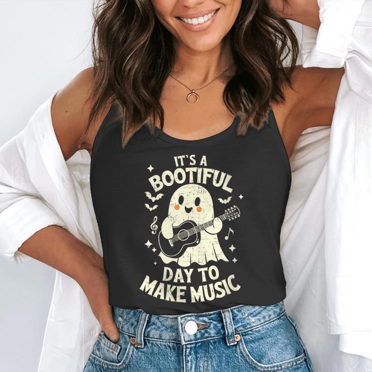 It's A Bootiful Day To Make Music Halloween Music Teacher Flowy Tank, funny gift It's A Bootiful Day To Make Music Halloween Music Teacher Flowy Tank, funny gift