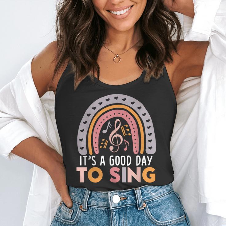 It's A Good Day To Sing Back To School Music Teacher Flowy Tank, funny gift