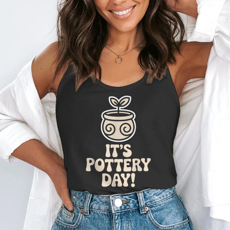 Its Pottery Day Clay Craft Ceramic Hobby Artisan Art Teacher Flowy Tank, funny gift Its Pottery Day Clay Craft Ceramic Hobby Artisan Art Teacher Flowy Tank, funny gift