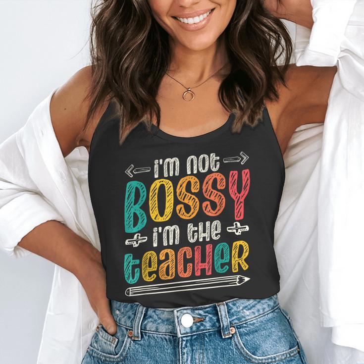 I´m Not Bossy I´m The Teacher Graduation Men Women Flowy Tank, funny gift I´m Not Bossy I´m The Teacher Graduation Men Women Flowy Tank, funny gift