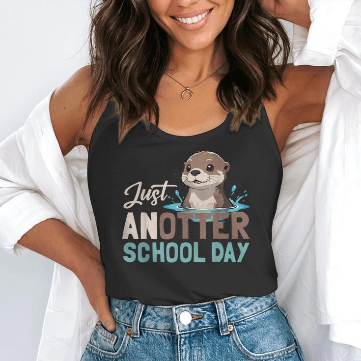 Just Anotter School Day Cute Otter Lover Teacher Student Flowy Tank, funny gift Just Anotter School Day Cute Otter Lover Teacher Student Flowy Tank, funny gift