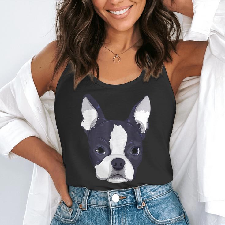 Kids Boston Terrier Dog For Women And Girls Flowy Tank, funny gift