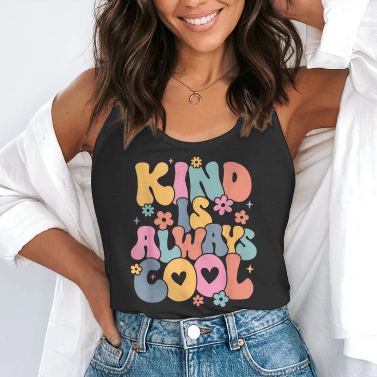 Kind Is Always Cool Groovy Teacher Be Kind Kindness Matters Flowy Tank, funny gift Kind Is Always Cool Groovy Teacher Be Kind Kindness Matters Flowy Tank, funny gift