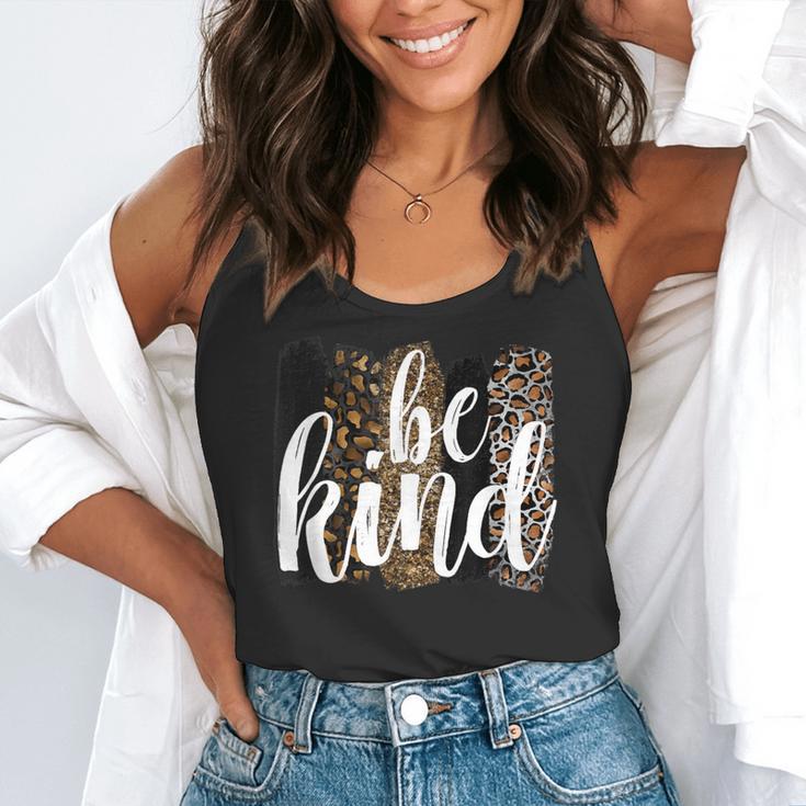 Be Kind Women Inspirational Teacher Animal Print Flowy Tank, funny gift Be Kind Women Inspirational Teacher Animal Print Flowy Tank, funny gift