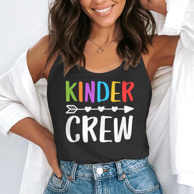 Kinder Crew Shirt Kindergarten Boy Girl Student Teacher Flowy Tank, funny gift