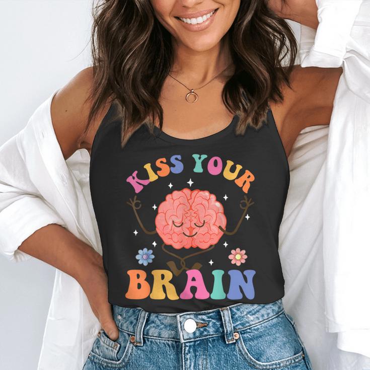 Kiss Your Brain Sped Teacher Appreciation Back To School Kid Flowy Tank, funny gift Kiss Your Brain Sped Teacher Appreciation Back To School Kid Flowy Tank, funny gift