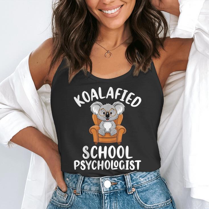 Koalafied School Psychologist Koala Lover Psychology Teacher Flowy Tank, funny gift Koalafied School Psychologist Koala Lover Psychology Teacher Flowy Tank, funny gift