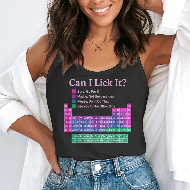 Can I Lick It Periodic Table Teacher Student Kids Flowy Tank, funny gift Can I Lick It Periodic Table Teacher Student Kids Flowy Tank, funny gift