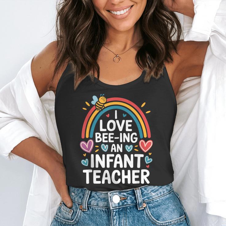 I Love Bee-Ing An Infant Teacher Toddler Teaching Flowy Tank, funny gift I Love Bee-Ing An Infant Teacher Toddler Teaching Flowy Tank, funny gift