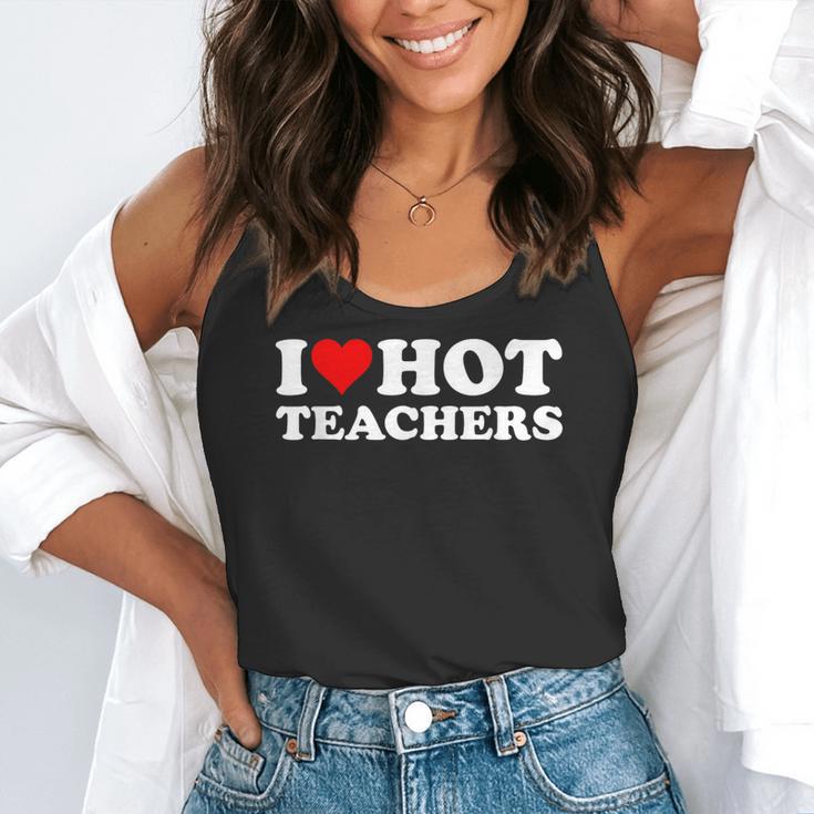 I Love Hot Teachers Flowy Tank, funny gift