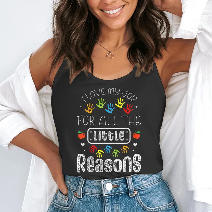 I Love My Job For All The Little Reasons Kid Daycare Teacher Flowy Tank, funny gift I Love My Job For All The Little Reasons Kid Daycare Teacher Flowy Tank, funny gift