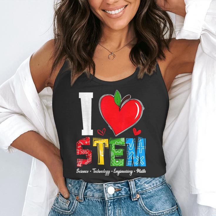 I Love STEM Student Teacher 1st Day Of School Back To School Flowy Tank, funny gift I Love STEM Student Teacher 1st Day Of School Back To School Flowy Tank, funny gift