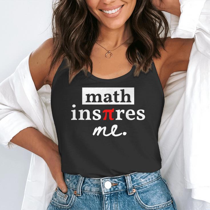 Math Inspires Me Spelled With Pi Day Teacher Flowy Tank, funny gift Math Inspires Me Spelled With Pi Day Teacher Flowy Tank, funny gift