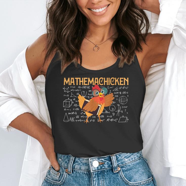 Math Nerd The Mathemachicken a Math Teacher Flowy Tank, funny gift Math Nerd The Mathemachicken a Math Teacher Flowy Tank, funny gift