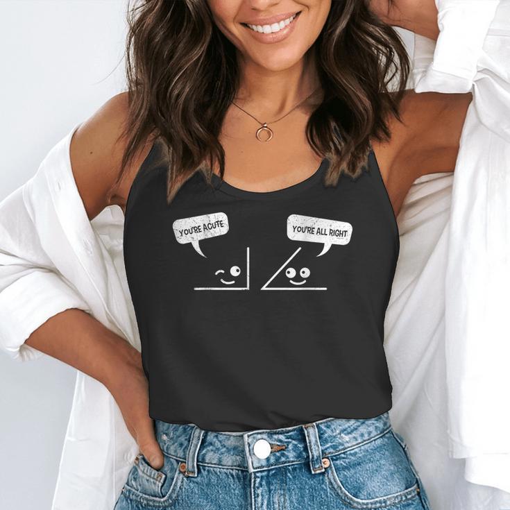 Math Saying You Are Acute Algebra Maths Teacher For Men Women Flowy Tank, funny gift