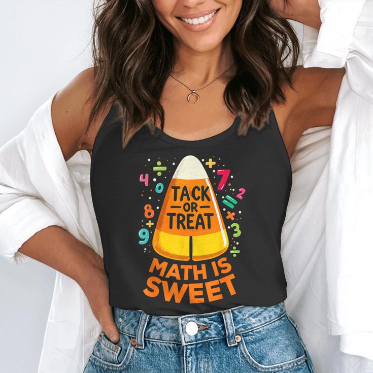 Math Teacher Halloween Costume Trick Or Treat Math Sweet Flowy Tank, funny gift Math Teacher Halloween Costume Trick Or Treat Math Sweet Flowy Tank, funny gift