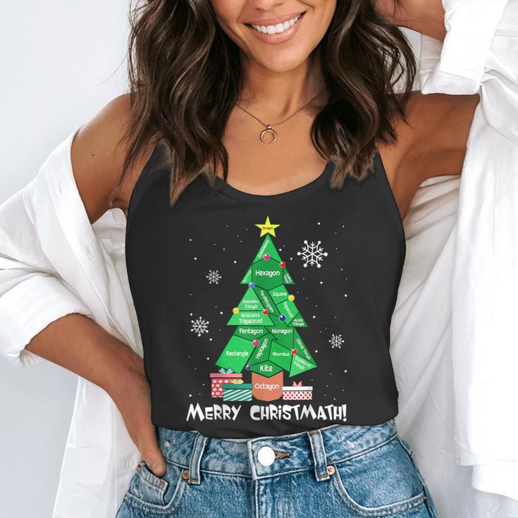 Math Teacher Polygon Christmas Tree Geometry Merry Christmas Flowy Tank, funny gift Math Teacher Polygon Christmas Tree Geometry Merry Christmas Flowy Tank, funny gift