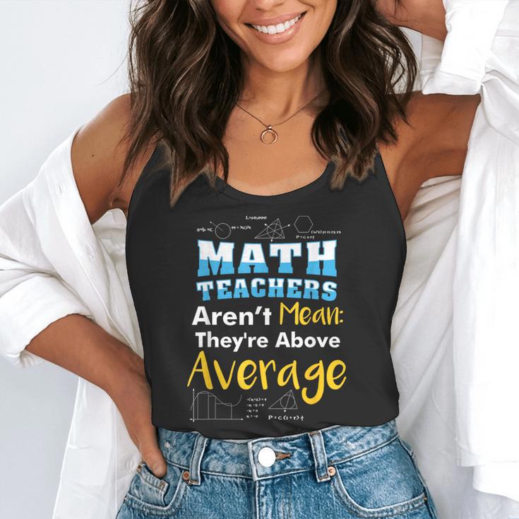 Math Teachers Aren't Mean Sayings Mathematics School Flowy Tank, funny gift Math Teachers Aren't Mean Sayings Mathematics School Flowy Tank, funny gift