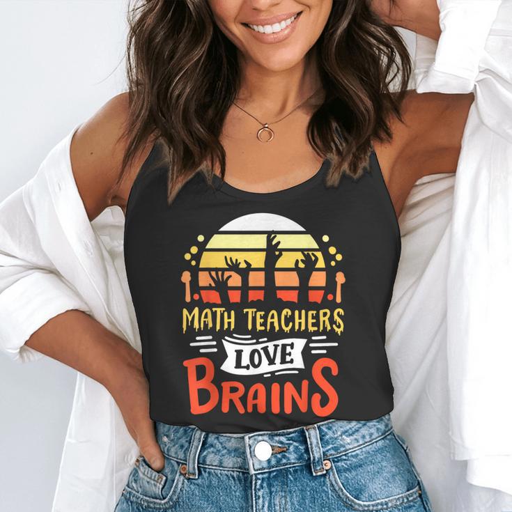 Math Teachers Love Brains Halloween Costume Zombie For Men Women Flowy Tank, funny gift Math Teachers Love Brains Halloween Costume Zombie For Men Women Flowy Tank, funny gift