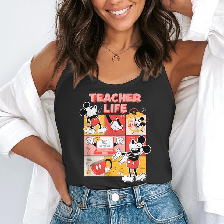 Mickey Mouse Teacher Life Flowy Tank, funny gift Mickey Mouse Teacher Life Flowy Tank, funny gift