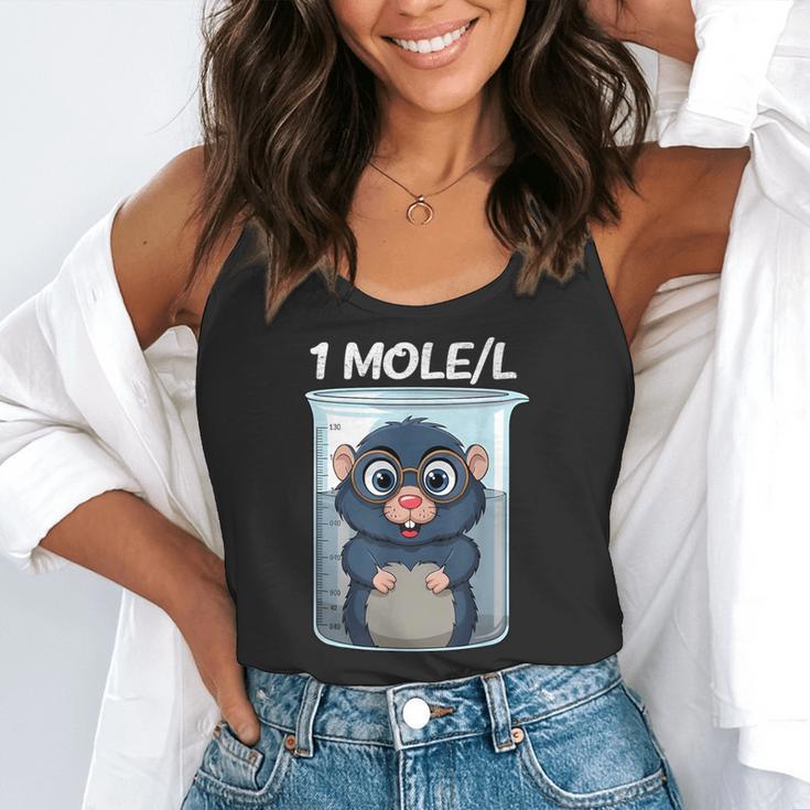 Mole Chemistry Chemist Student Science Teacher Flowy Tank, funny gift Mole Chemistry Chemist Student Science Teacher Flowy Tank, funny gift
