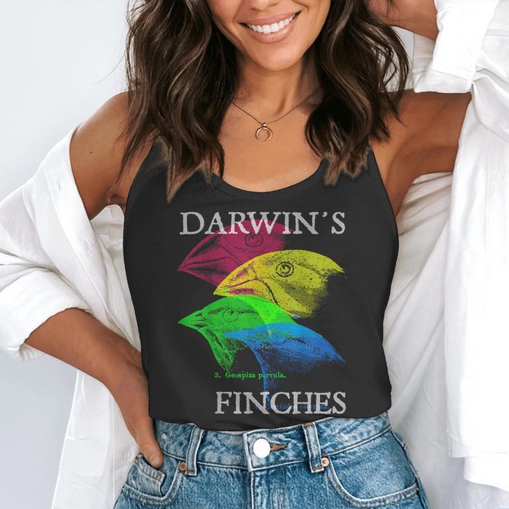 Nerdy Darwin's Finches Evolution Science Biology Teacher Flowy Tank, funny gift Nerdy Darwin's Finches Evolution Science Biology Teacher Flowy Tank, funny gift