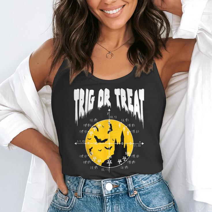 Nerdy Trig Or Treat Halloween Costume Math Teacher Flowy Tank, funny gift Nerdy Trig Or Treat Halloween Costume Math Teacher Flowy Tank, funny gift