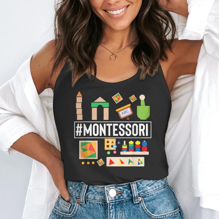 Novelty Montessori Studying Learning Schooling Teacher Love For Men Women Flowy Tank, funny gift Novelty Montessori Studying Learning Schooling Teacher Love For Men Women Flowy Tank, funny gift