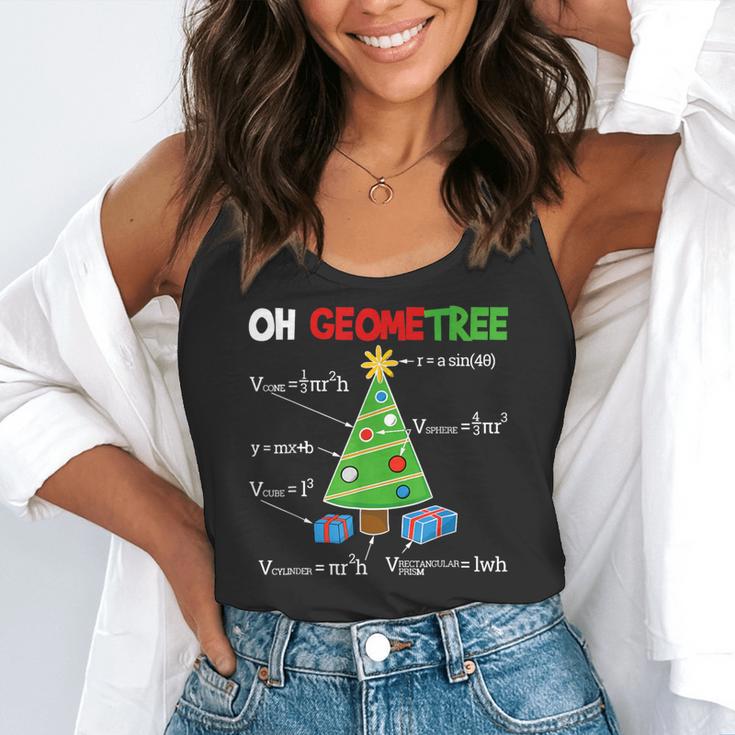 Oh Geometree Christmas Tree Geometry Math Teacher Flowy Tank, funny gift Oh Geometree Christmas Tree Geometry Math Teacher Flowy Tank, funny gift