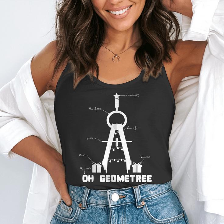 Oh Geometree Math Teacher Geometry Christmas Tree For Men Women Kids Flowy Tank, funny gift Oh Geometree Math Teacher Geometry Christmas Tree For Men Women Kids Flowy Tank, funny gift