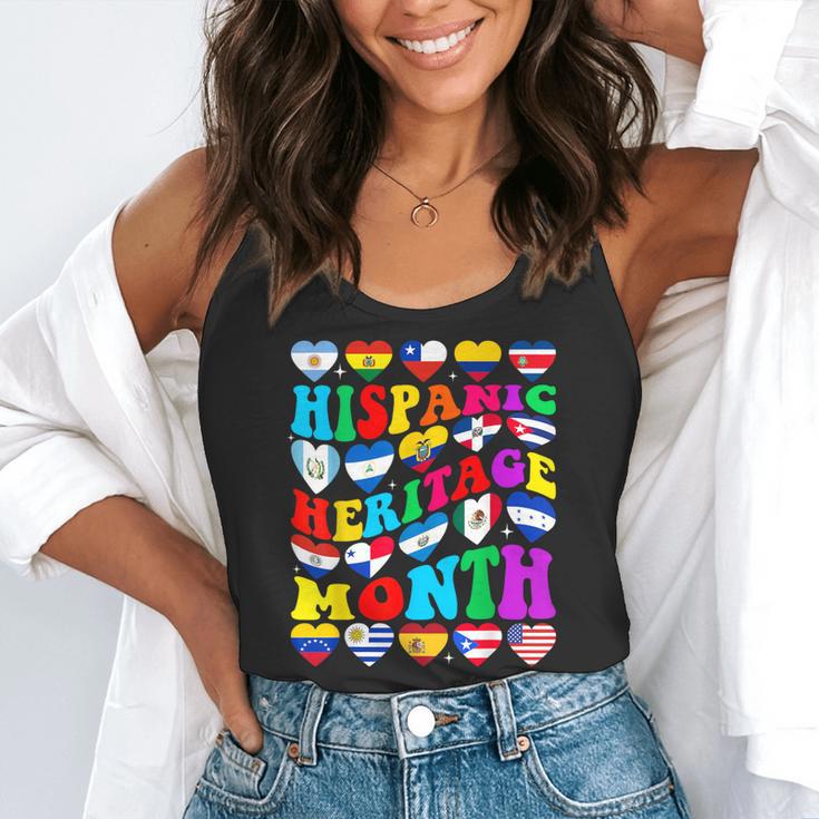 Hispanic Heritage Month 2025 Latino Puerto Rico Teacher Kids Flowy Tank, funny gift Hispanic Heritage Month 2025 Latino Puerto Rico Teacher Kids Flowy Tank, funny gift