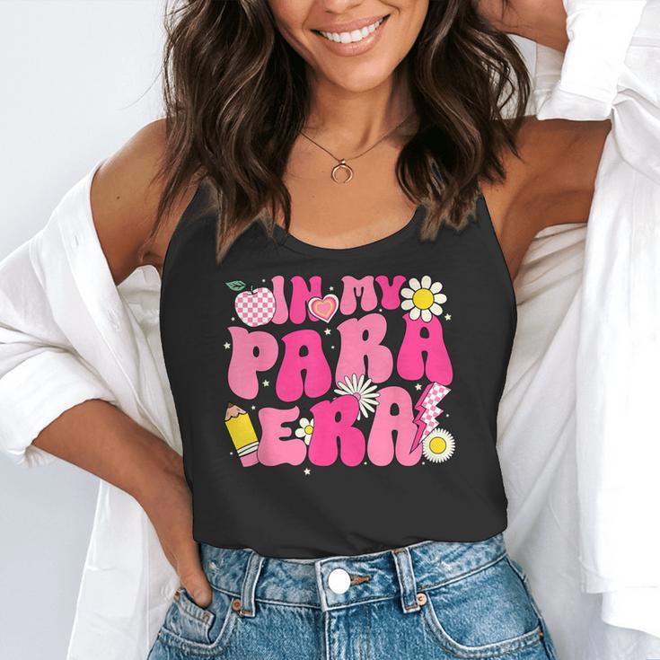 In My Para Era Teacher Back To School First Day Of School Flowy Tank, funny gift