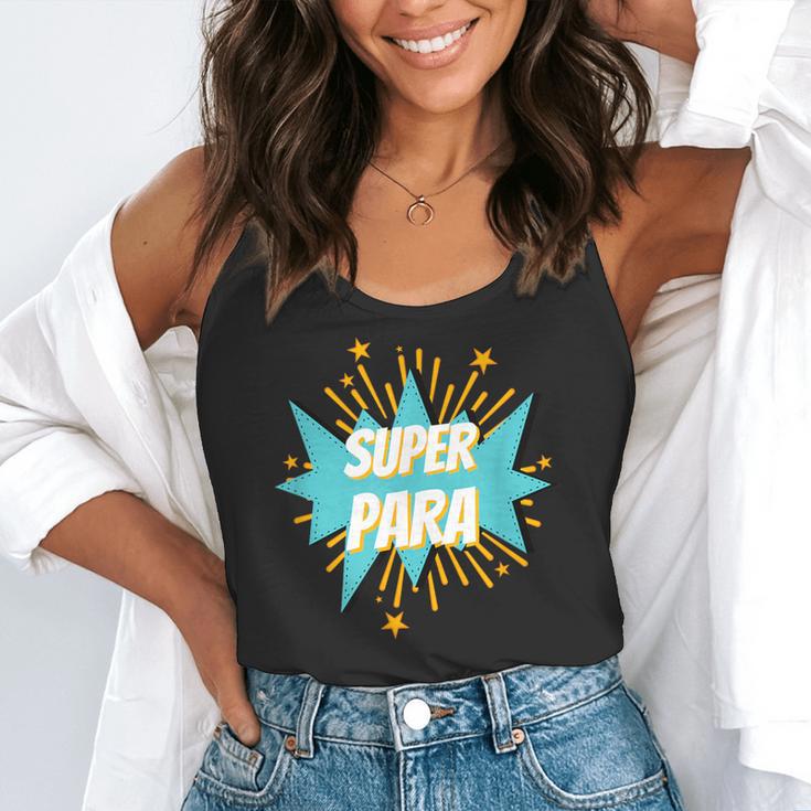 Para Shirt Super Para Paraprofessional Teacher Flowy Tank, funny gift Para Shirt Super Para Paraprofessional Teacher Flowy Tank, funny gift