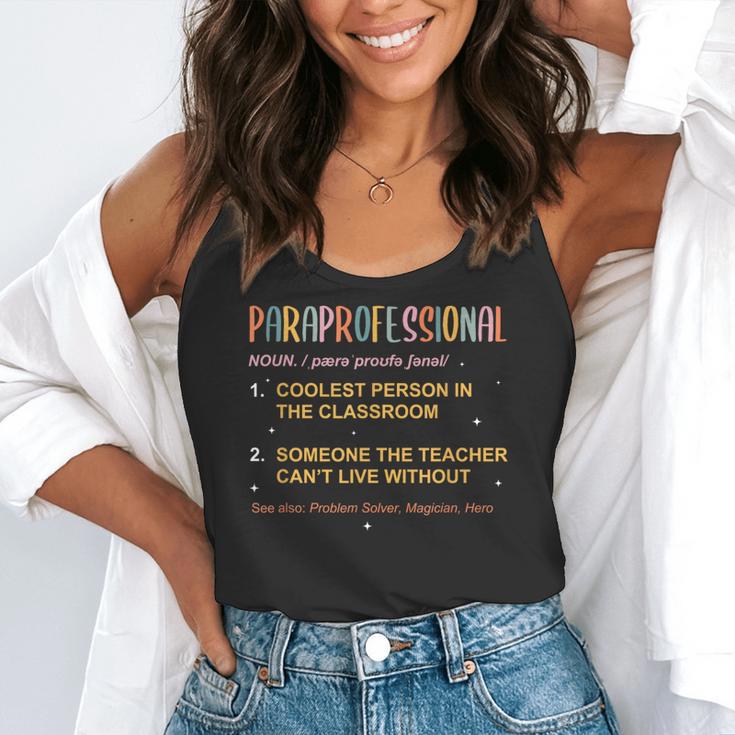 Paraprofessional Teacher Para Sped Ed Parapro Flowy Tank, funny gift